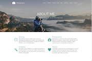 Photography Gallery WordPress Theme, a WordPress Template by Visualmodo (Thumbnail 11 of 21)