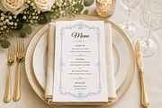 Baroque Flourish Borders, a Decorative Illustration by AW Studios (Thumbnail 11 of 12)