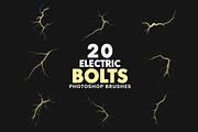 20 Electric Bolts Brushes, a Brush Add-On by AB-TheDesigner (Thumbnail 1 of 4)