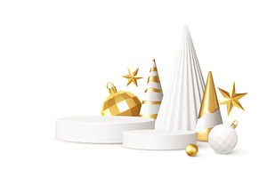 Christmas Realistic 3D trending