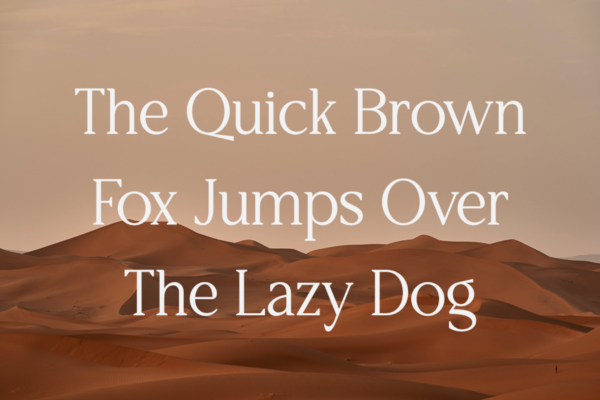 Welcome to Lettering, a Serif Font by RockboyStd (Photo 7 of 12)