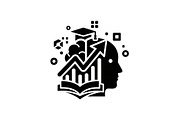 Brain Analytics Silhouettes, a Graphic by hafijul (Thumbnail 11 of 14)