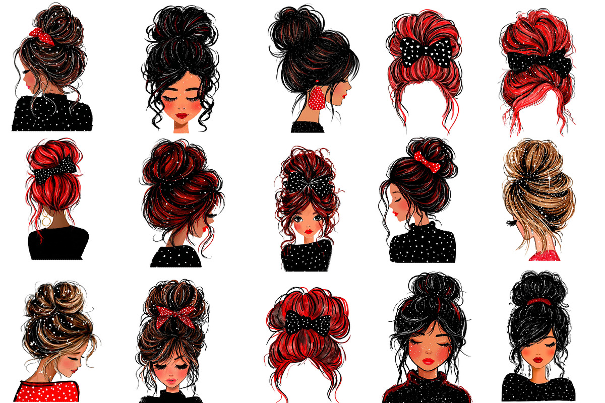 Christmas Girl clipart, an Illustration by Designworld (Photo 2 of 5)