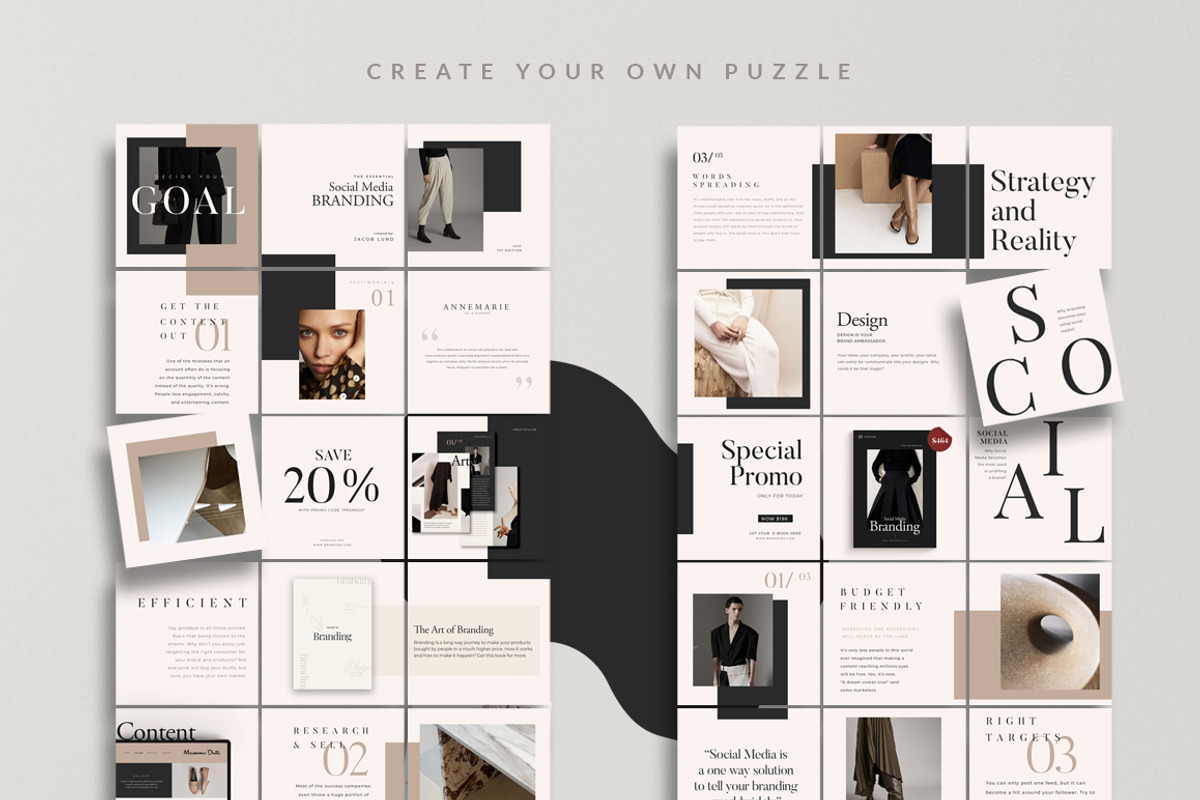 6 in 1 Bundle Coach Creator CANVA PS, a Magazine Template by Eviory (Photo 95 of 106)