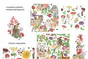Watercolor mushrooms collection, a Pattern Graphic by ramika (Thumbnail 2 of 5)