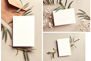 Wedding Invitation MOCKUP Bundle, a Product Mockup by nika-vera (Thumbnail 4 of 11)