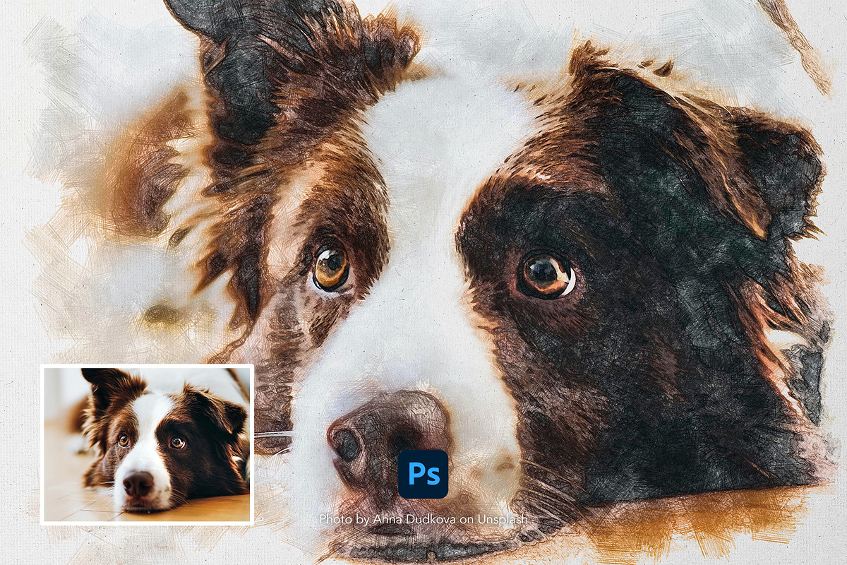 Photoshop Sketch Effect Creator, a Layer Style Add-On by AdeptDept (Photo 3 of 11)