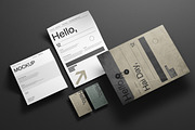 Modern Stationery Branding Mockup, an Advertising Mockup by East Gallery (Thumbnail 6 of 15)