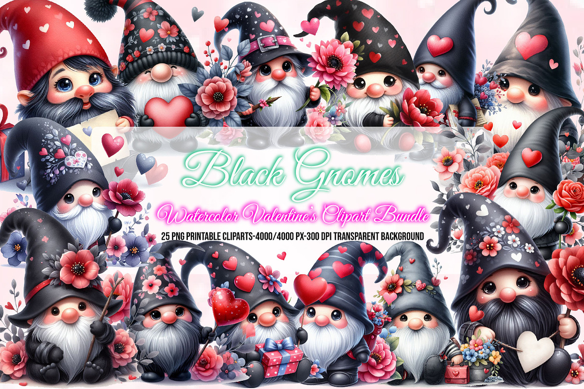 Mega Watercolor Clipart Bundle, a Seasonal Illustration by Craft Nest (Photo 5 of 20)