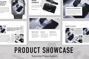 Product Showcase Keynote Template