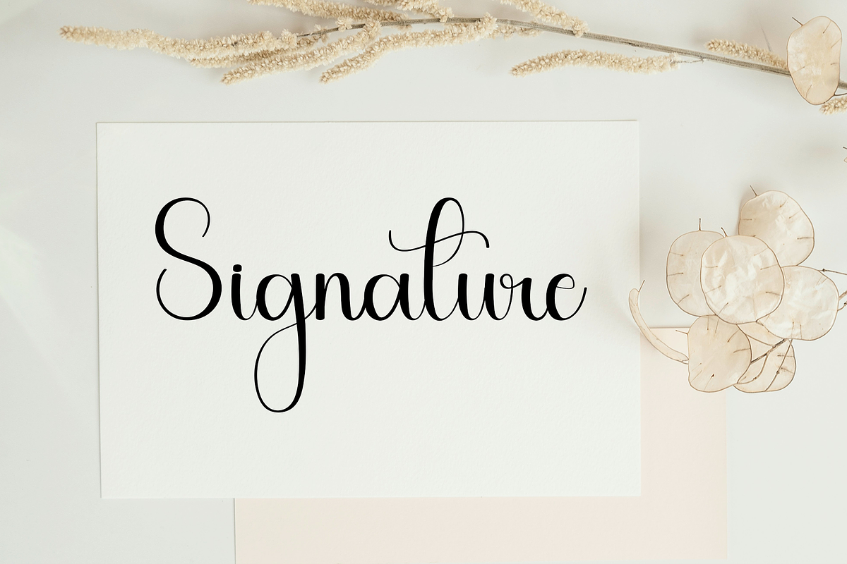 Married, a Handwritten Font by FreshTypeINK (Photo 3 of 8)