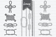 Marine rope and knots, a Pattern Graphic by maritime_m (Thumbnail 2 of 9)