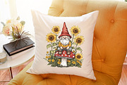 Watercolor Summer Garden Sunflower G, an Illustration by Sublimation Artist (Thumbnail 6 of 6)