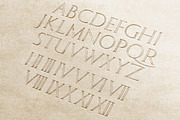 ANTIQUA Vector Font + Patterns, a Pattern Graphic by ekaart (Thumbnail 5 of 10)