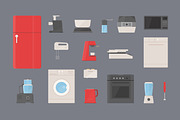 Kitchen appliances set, pattern, a Food Illustration by Good Studio (Thumbnail 2 of 5)