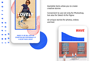 Wave - Instagram Template, a Social Media Template by itmeo (Thumbnail 6 of 7)