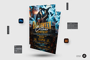 Halloween Costume Contest Bundle, a Flyer Template by Aam360 (Thumbnail 2 of 9)