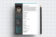 48 Resume and Cover Letter Template, a Resume Template by VPB (Thumbnail 3 of 8)