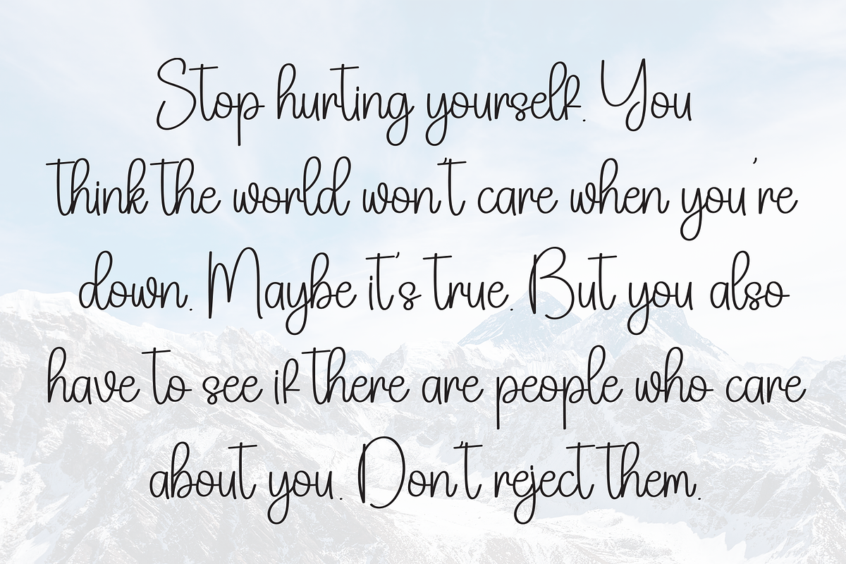 Bleaching | Script Font, a Handwritten Font by Scratchones (Photo 6 of 8)
