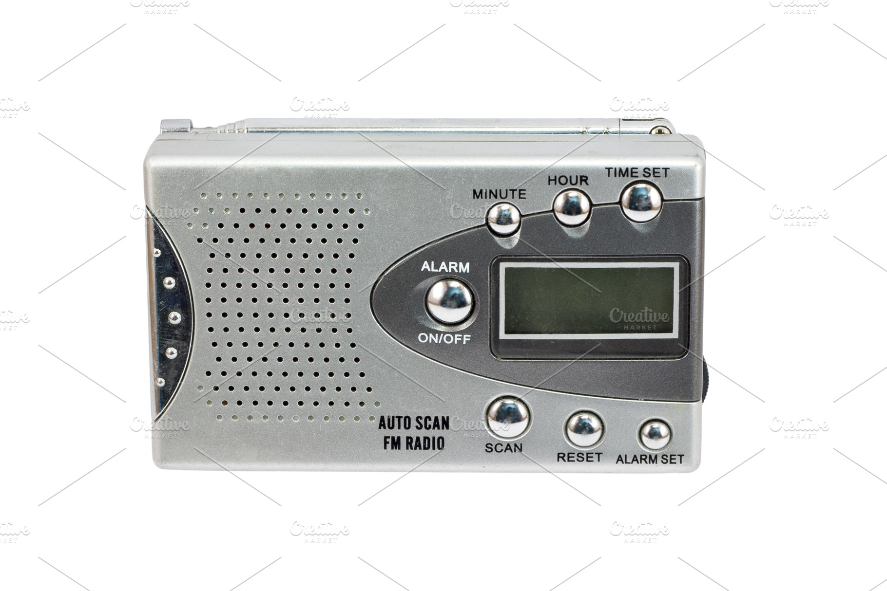 FM radio receiver, a Background Photo by Leonid Andronov