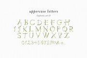 Ribbons Monogram Font, a Handwritten Font by Design by Laney (Thumbnail 7 of 13)