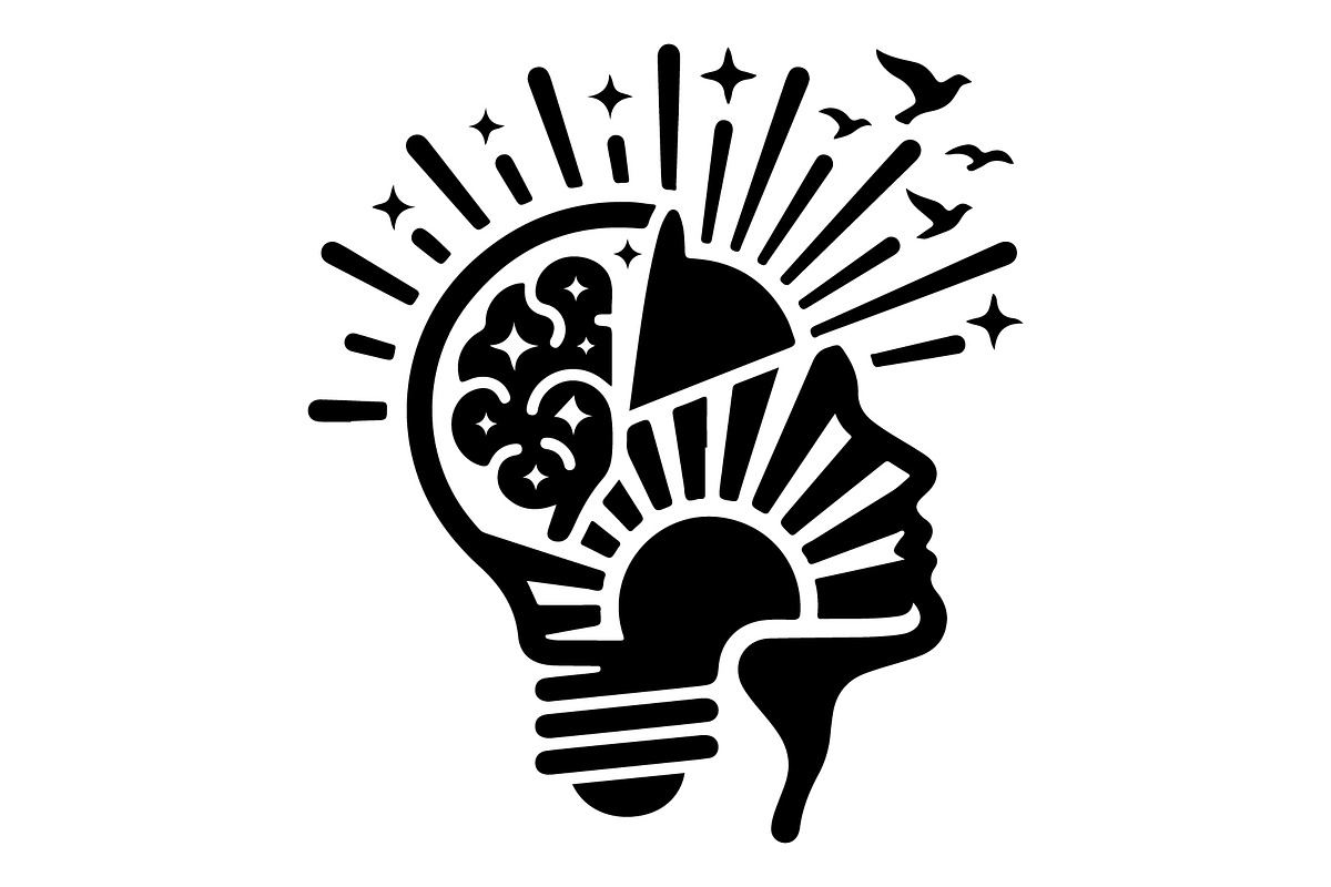 Creative Mind Floral Head, an Object Graphic by Gfx_Store (Photo 3 of 15)