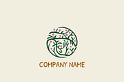 Circular Plant Logo Design, a Branding & Logo Template by HueNestify (Thumbnail 2 of 2)