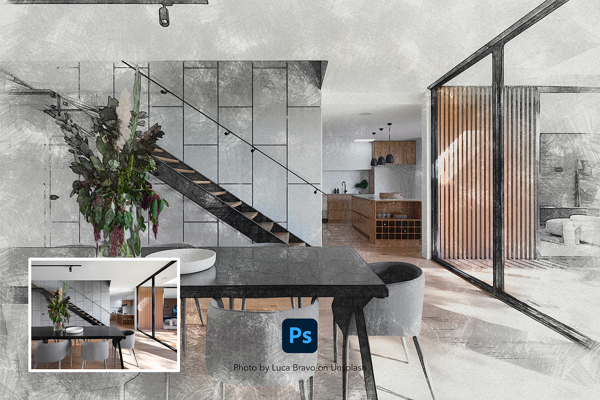 Photoshop Sketch Effect Creator, a Layer Style Add-On by AdeptDept (Photo 4 of 11)