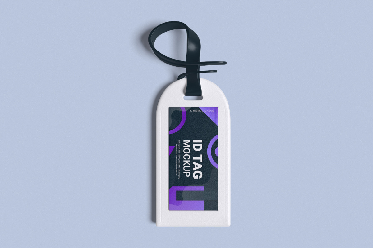 ID Tag Mockup, a Product Mockup by xavier_studio