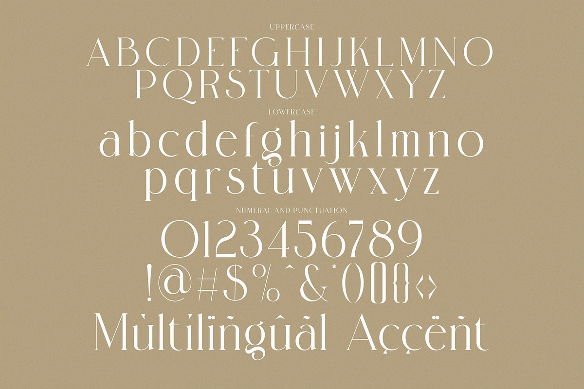 Muilran elegant Ligature Serif, a Serif Font by Alfinart (Photo 7 of 8)