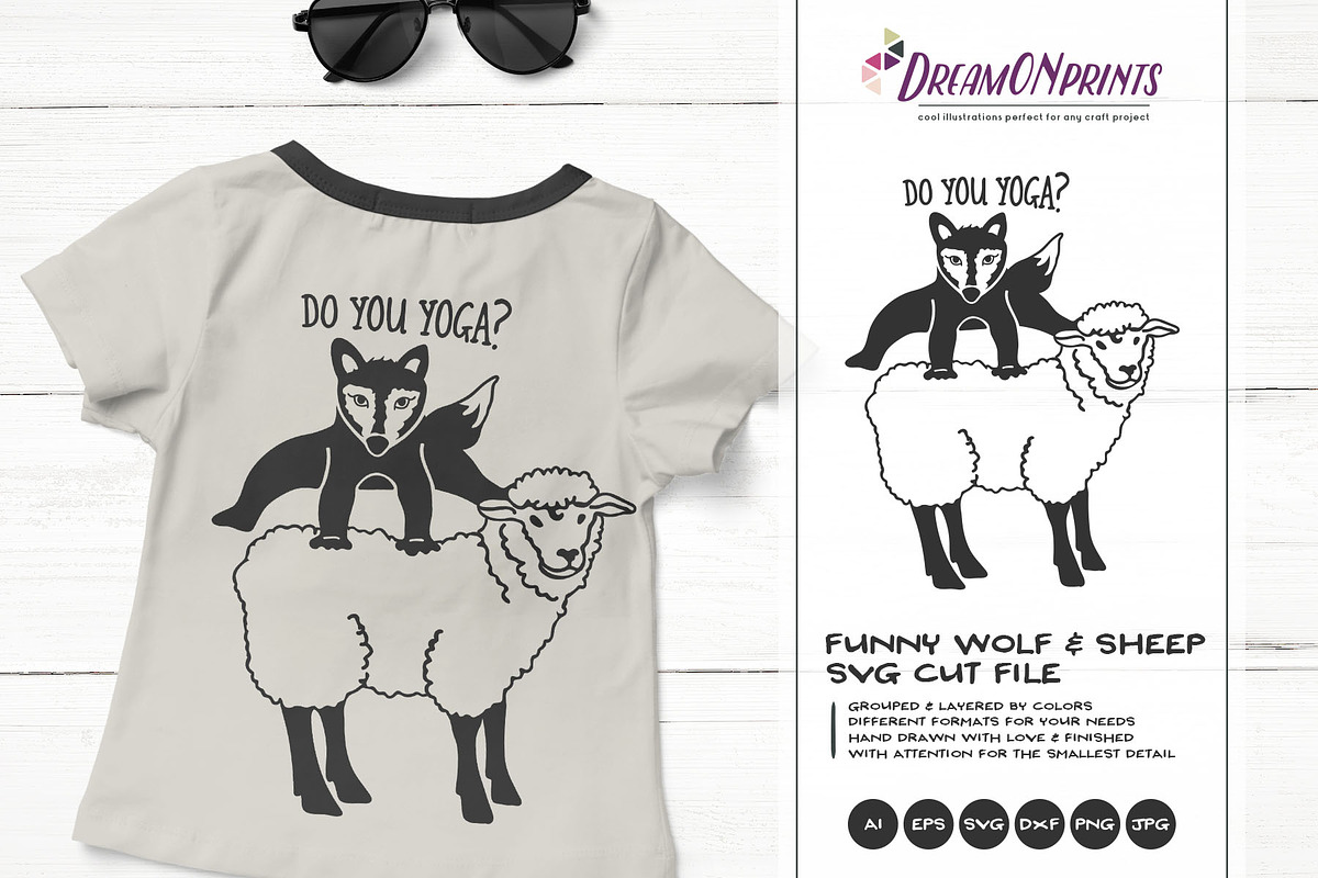 The Quirky Animals | Funny SVG Set, an Animal Illustration by DreamONprints (Photo 9 of 19)