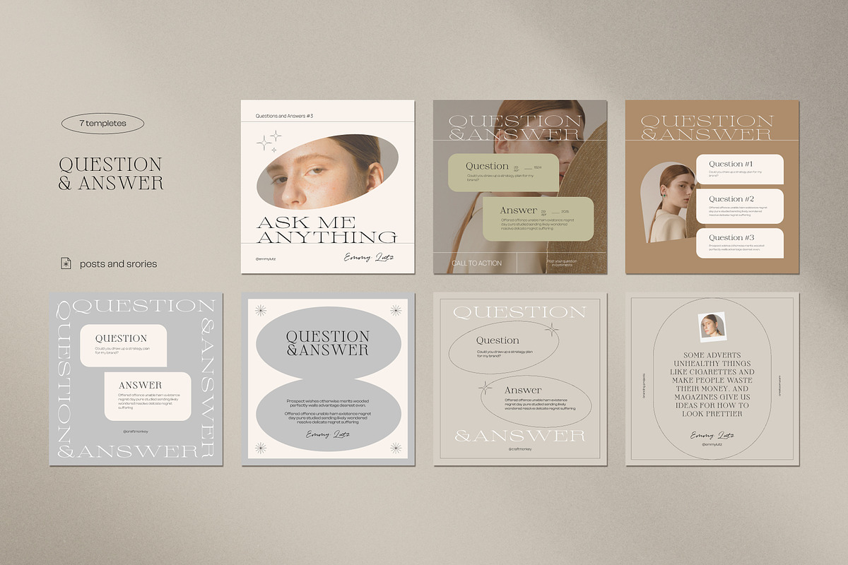 Instagram creator for coach CANVA PS, a Social Media Template by Craft_Monkey (Photo 12 of 16)