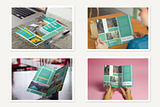 Bi-Fold Brochure Template, a Templates & Theme by Joanna Haecker (Thumbnail 1 of 4)