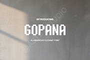 Gopana - A Modern Elegant Serif Type, a Font by Astuti Studio (Thumbnail 1 of 16)