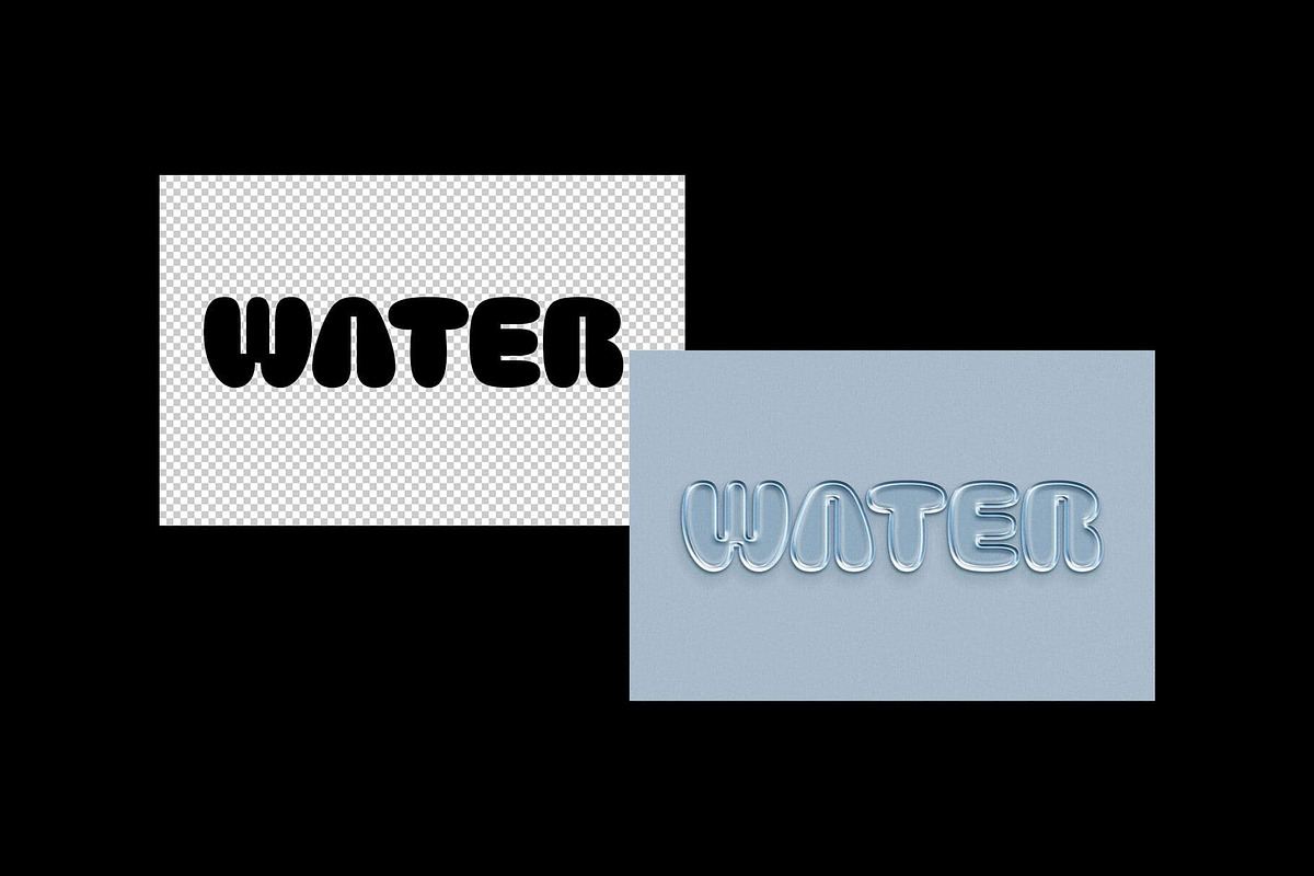 Water Chrome Effect, a Layer Style Add-On by Design Squad (Photo 3 of 4)