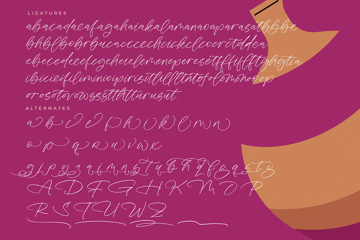 Dayland Vintage Modern Handwritten, a Script Font by stylishtype.co (Photo 19 of 20)