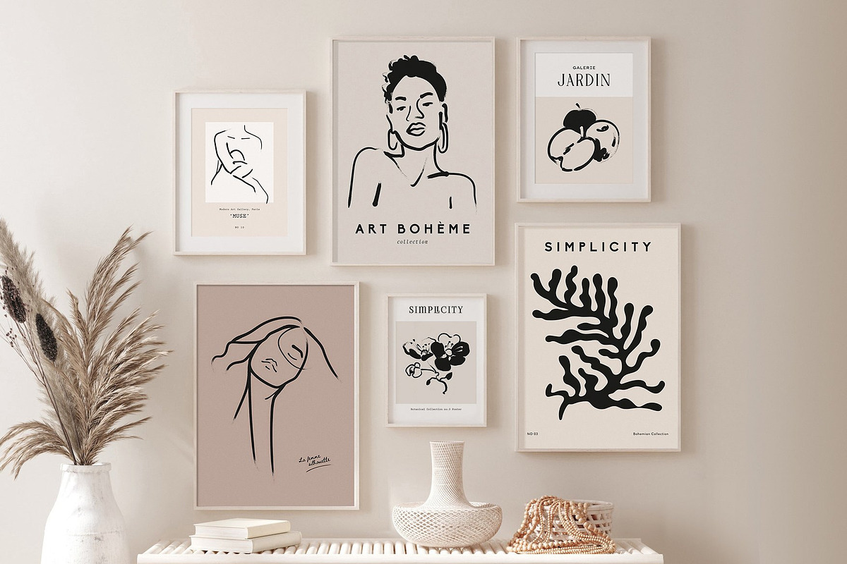Poster Bundle | Modern Gallery, an Object Graphic by iStar Design (Photo 4 of 76)