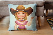 Cowgirl Character, Western, a Marketing Template by Boho Pixel Dust (Thumbnail 3 of 8)
