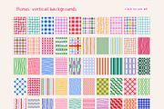 Funky Stripes & Checks Patterns, a Pattern Graphic by Felizabeth Design (Thumbnail 11 of 12)