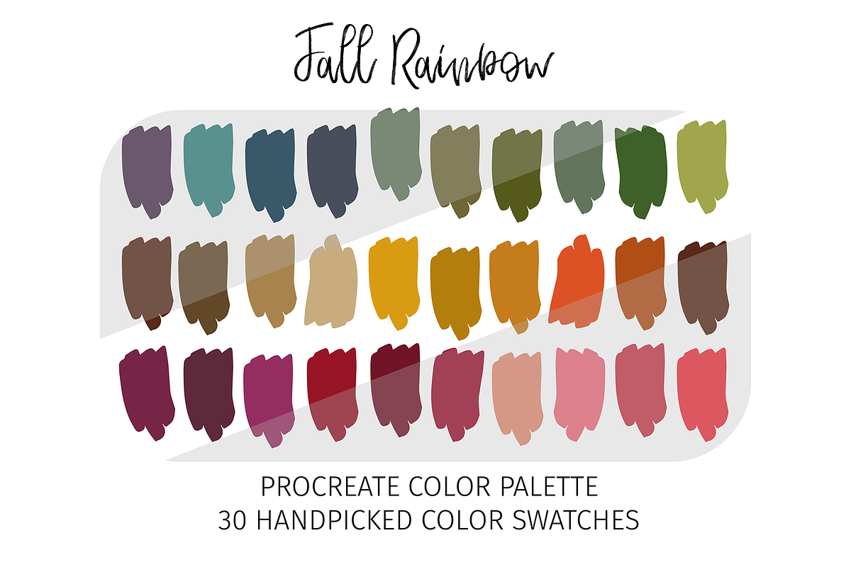 Procreate Fall Color Palette Bundle, a Palette Add-On by STUDIO 17 (Photo 8 of 10)