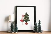 Christmas Winter Family, a Decorative Illustration by Hanazumi (Thumbnail 11 of 12)