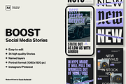 BOOST — 24 Car Tuning Social Stories, a Social Media Template by Studio Multistabil (Thumbnail 1 of 5)