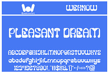 Pleasant Dream font