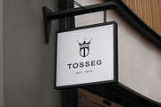 Logo Mockup Hanging Square Sign, a Product Mockup by Asylab (Thumbnail 2 of 5)