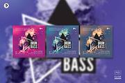 Drum And Bass – Abstract Party Flyer, a Flyer Template by pixelsao (Thumbnail 2 of 2)
