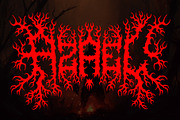 MAZER METAL – Death Metal Font, a Blackletter Font by Fonday Studio (Thumbnail 4 of 8)