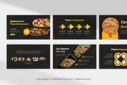 Pizza Restaurant PowerPoint Template, a Presentation Template by Digitcase x Wealthwells (Thumbnail 2 of 3)