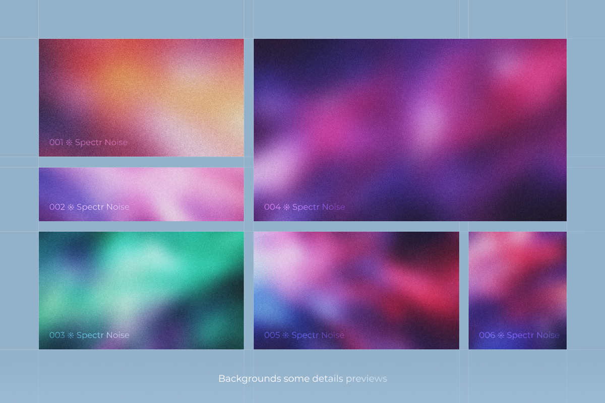 Spectr Noise  Background Set, a Background Graphic by Digital Blood (Photo 2 of 16)