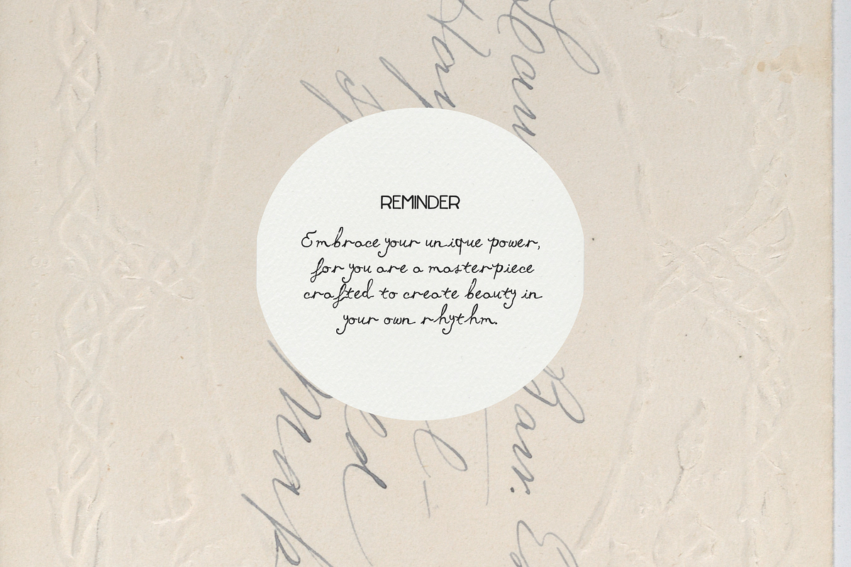 Artistic Vintage Script and Sans Duo, a Handwritten Font by Laras Wonderland (Photo 6 of 10)