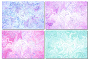 Marble Suminagashi Digital Textures, a Texture Graphic by RabbitAndPencil (Thumbnail 3 of 10)